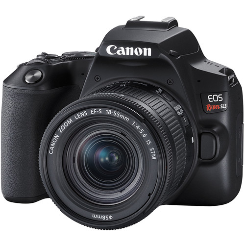Canon EOS Rebel SL3 DSLR com Lente 18-55mm
